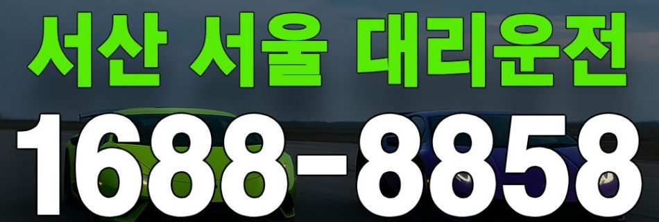 서산 서울 대리운전 서비스 안내 이미지