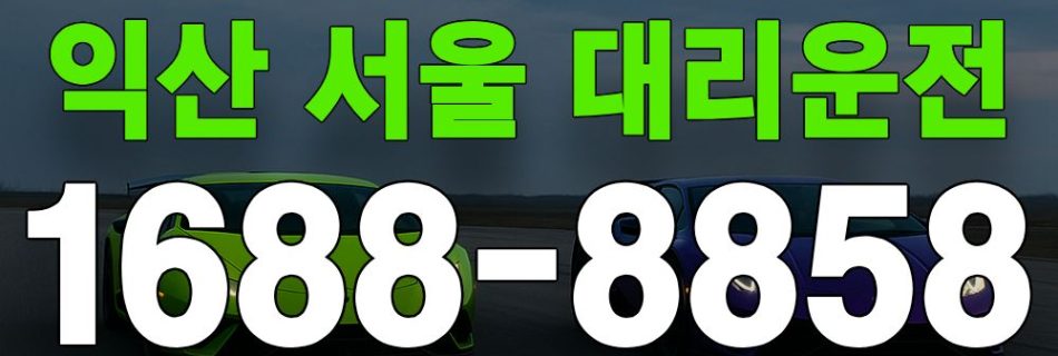 익산 서울 대리운전 서비스 안내 이미지