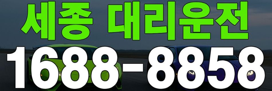 세종 대리운전 대표 이미지