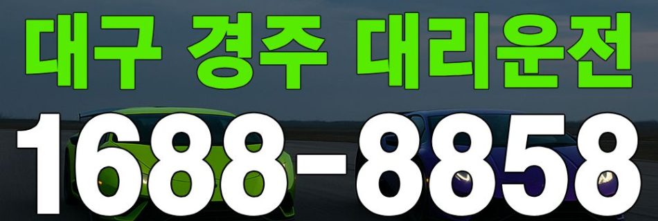 대구 경주 대리운전 운행 이미지