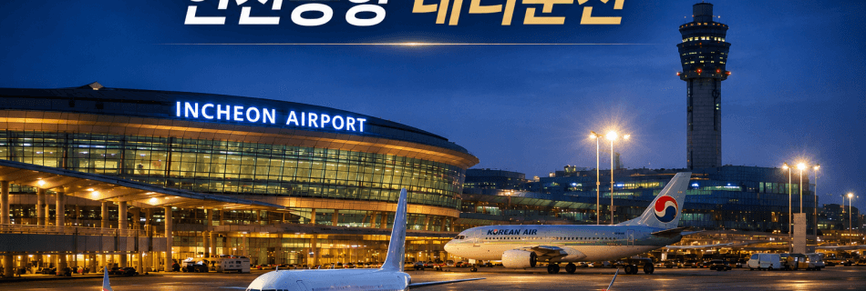 인천공항대리운전 공항 이동 안내