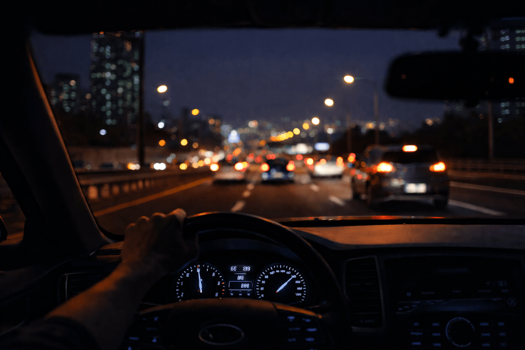 목포 출발 서울 도착 장거리 대리운전 운행 장면