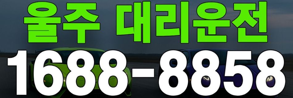 울주 대리운전 서비스 안내 이미지