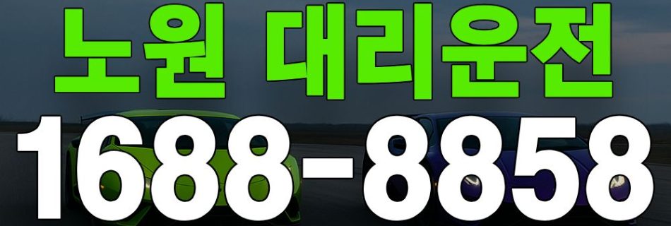 노원 대리운전 서비스 안내 이미지