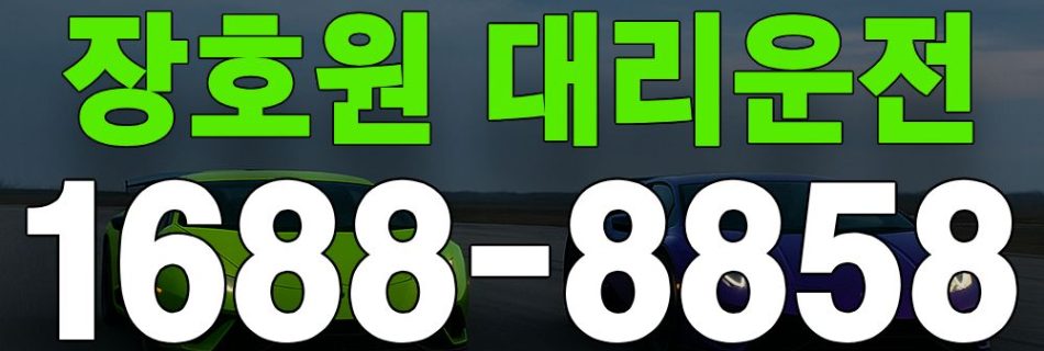 장호원 대리운전 서비스 안내 이미지