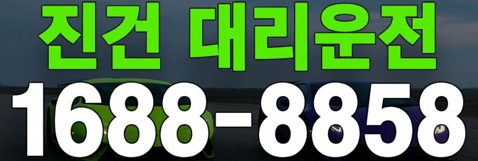 진건 대리운전 서비스 안내 이미지